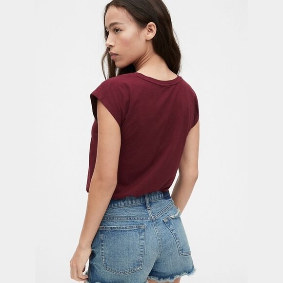 GAP Dolman Sleeve black and white stripe tee XL - Picture 6 of 6